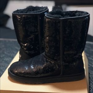 Sequin UGG boots
